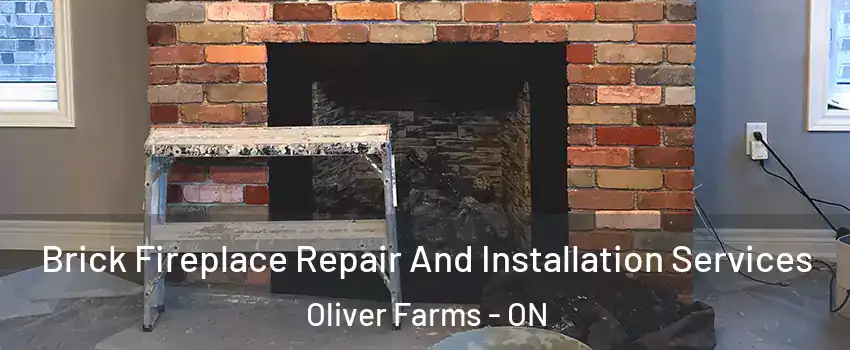  Brick Fireplace Repair And Installation Services Oliver Farms - ON