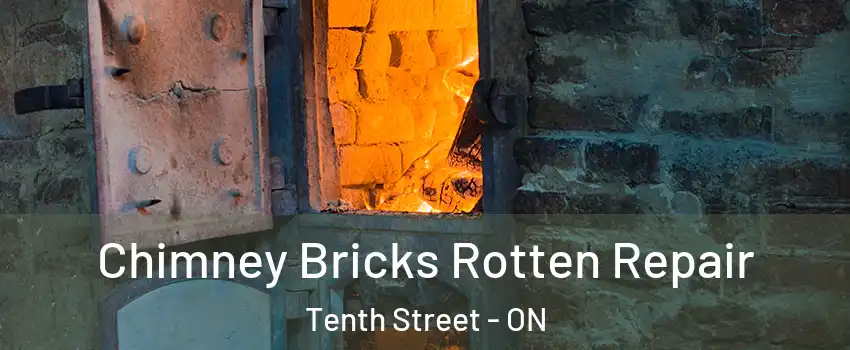  Chimney Bricks Rotten Repair Tenth Street - ON