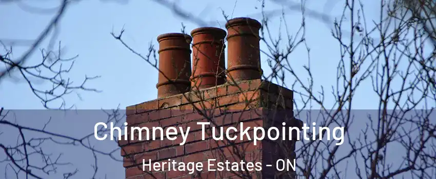  Chimney Tuckpointing Heritage Estates - ON