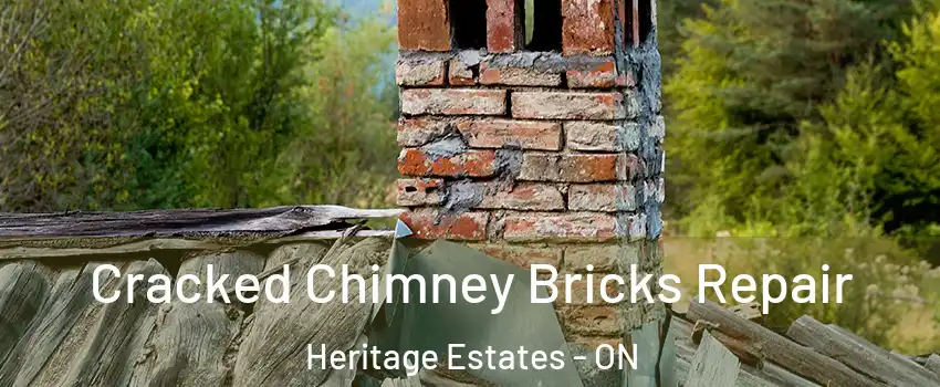  Cracked Chimney Bricks Repair Heritage Estates - ON