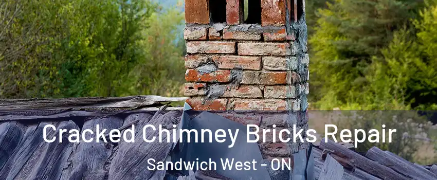  Cracked Chimney Bricks Repair Sandwich West - ON