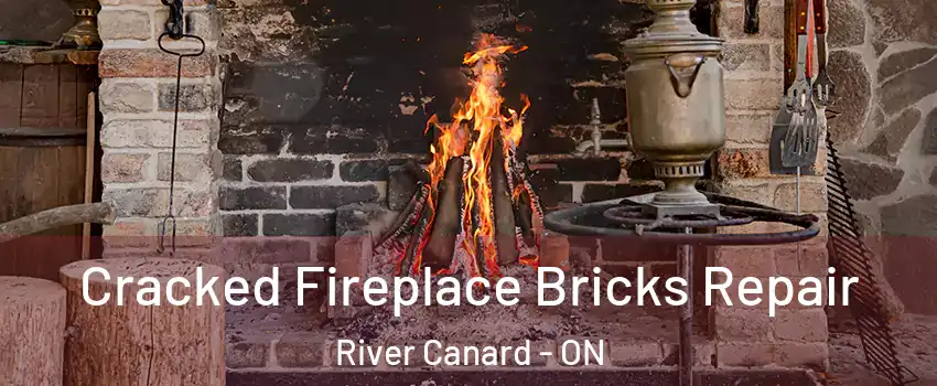  Cracked Fireplace Bricks Repair River Canard - ON
