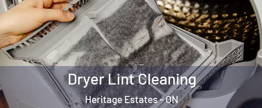  Dryer Lint Cleaning Heritage Estates - ON