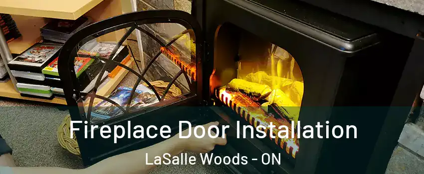  Fireplace Door Installation LaSalle Woods - ON