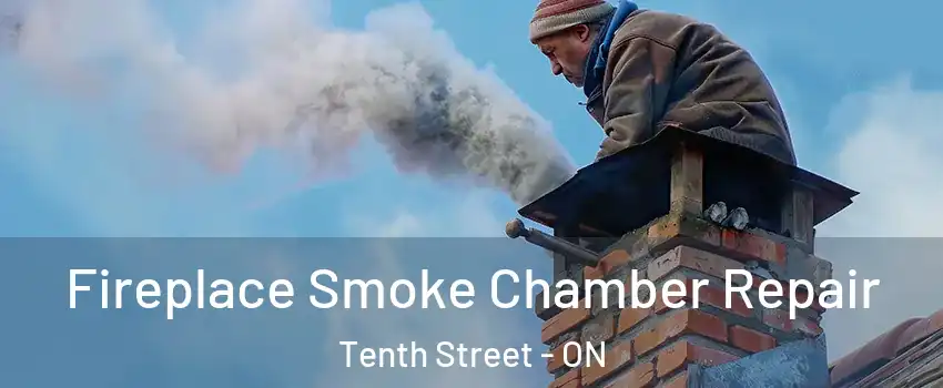  Fireplace Smoke Chamber Repair Tenth Street - ON