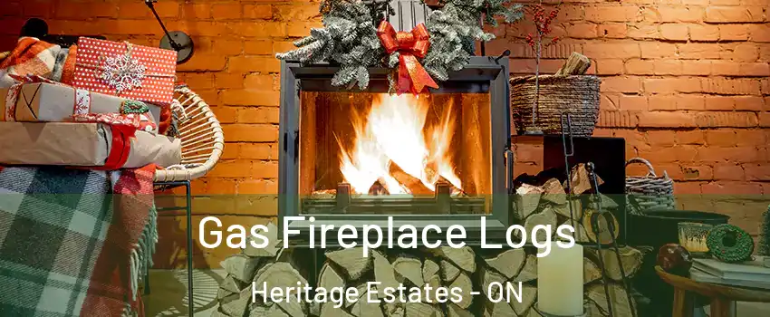  Gas Fireplace Logs Heritage Estates - ON
