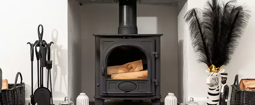Thelin Hearth Products Providence Pellet Insert Fireplace Installation in LaSalle, ON