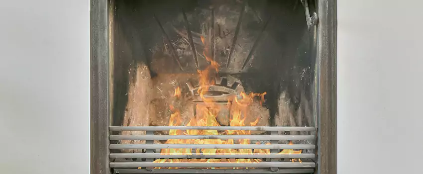 Travis Industries Linear Gas Fireplace Installation in LaSalle, Ontario