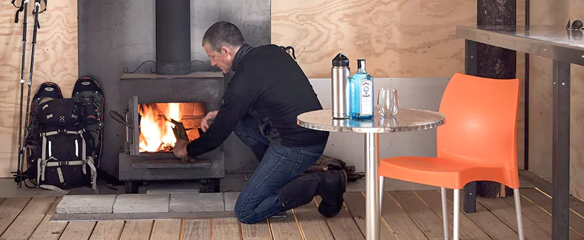 Open Hearth Wood Fireplace Installation in LaSalle, ON