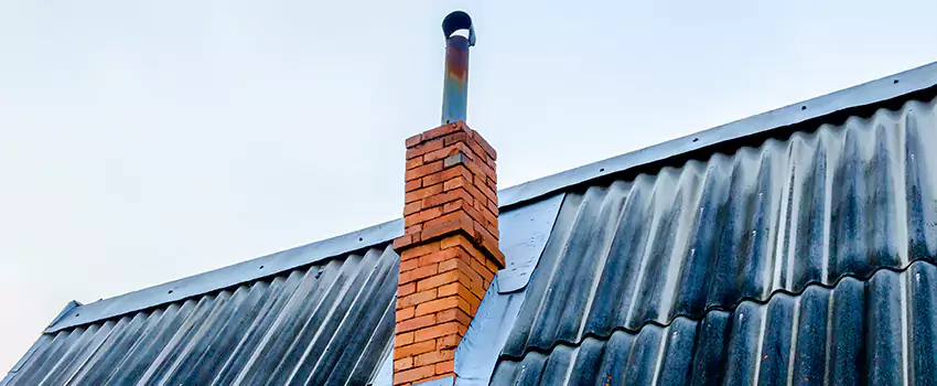 Aluminium Chimney Flashing Repair in LaSalle, ON