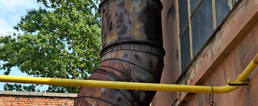 Lightning Protection Installation System for Industrial Chimneys in LaSalle, Ontario