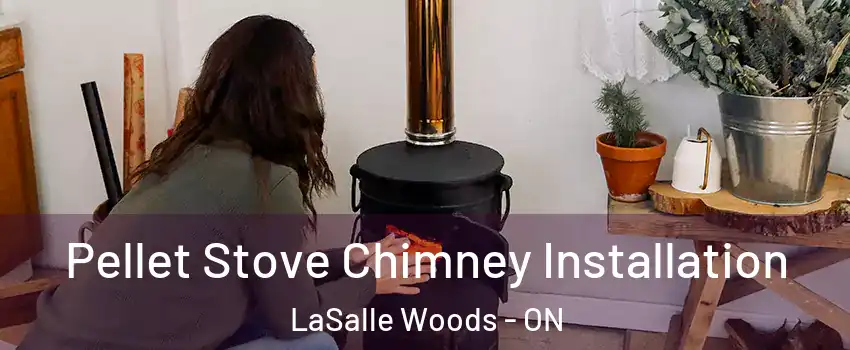  Pellet Stove Chimney Installation LaSalle Woods - ON