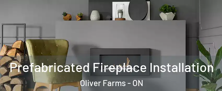  Prefabricated Fireplace Installation Oliver Farms - ON