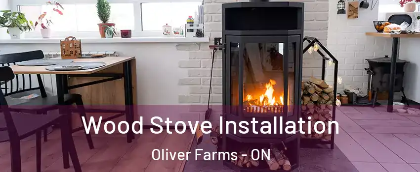  Wood Stove Installation Oliver Farms - ON